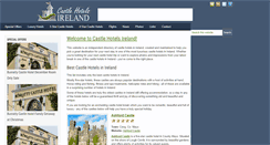 Desktop Screenshot of castlehotelsireland.com